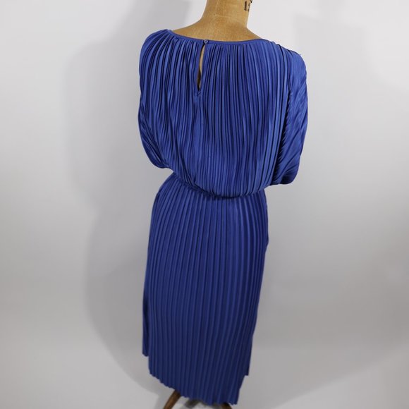 Target Prologue pleated blue dress, size xs - Picture 3 of 7
